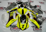 Yamaha YZF-R1 Fairings (2020-2025) Neon Yellow, Black, Red at KingsMotorcycleFairings.com