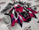 Yamaha YZF-R1 Fairings (2020-2025) Pink, Black, Blue Fairings at KingsMotorcycleFairings.com