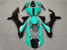 Yamaha YZF-R1 Fairings (2020-2025) Teal Blue, Black, Silver at KingsMotorcycleFairings.com