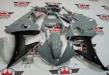 Yamaha YZF-R6 Fairings (2003-2004) Nardo Gray, Matte Black at KingsMotorcycleFairings.com