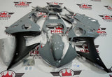 Yamaha YZF-R6 Fairings (2003-2004) Nardo Gray, Matte Black at KingsMotorcycleFairings.com