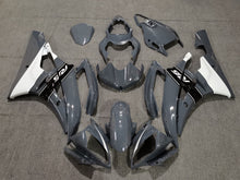 Yamaha YZF-R6 Fairings (2006-2007) Nardo Gray, Black, White at KingsMotorcycleFairings.com