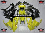 Yellow and Black Fairing Kit for a 2015 and 2016 BMW S1000RR motorcycle