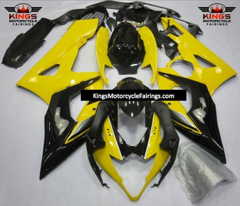 Suzuki GSXR1000 (2005-2006) Yellow & Black Fairings