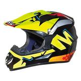 Yellow and Black Dirt Bike Motorcycle Helmet is brought to you by KingsMotorcycleFairings.com