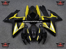 Suzuki GSXR600 (2006-2007) Yellow, Black & Silver Fairings
