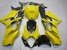 Yellow, Black and Silver Fairing Kit for a 2007 & 2008 Suzuki GSX-R1000 motorcycle