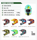 Yellow and Turquoise Blue Zebra Dirt Bike Motorcycle Helmet is brought to you by Kings Motorcycle Fairings - KingsMotorcycleFairings.com