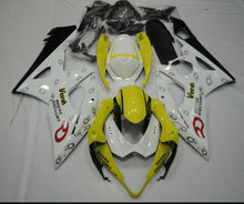Yellow, White and Black Vesrah Fairing Kit for a 2005 & 2006 Suzuki GSX-R1000 motorcycle