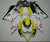 Yellow, White and Black Vesrah Fairing Kit for a 2005 & 2006 Suzuki GSX-R1000 motorcycle