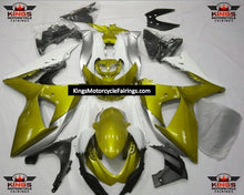 Suzuki GSXR1000 (2009-2016) Yellow, White  & Silver Fairings