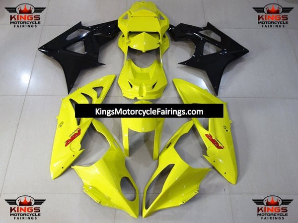 BMW S1000RR (2009-2014) Yellow, Black & Red Fairings