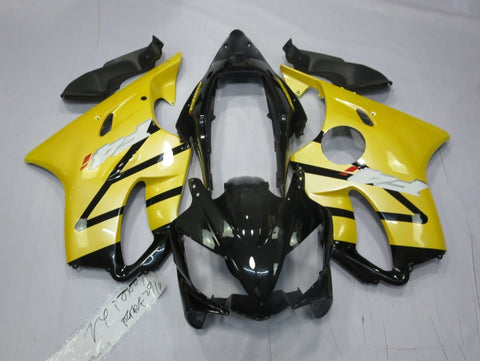 Honda CBR600F4i (2004-2007) Yellow & Black Fairings