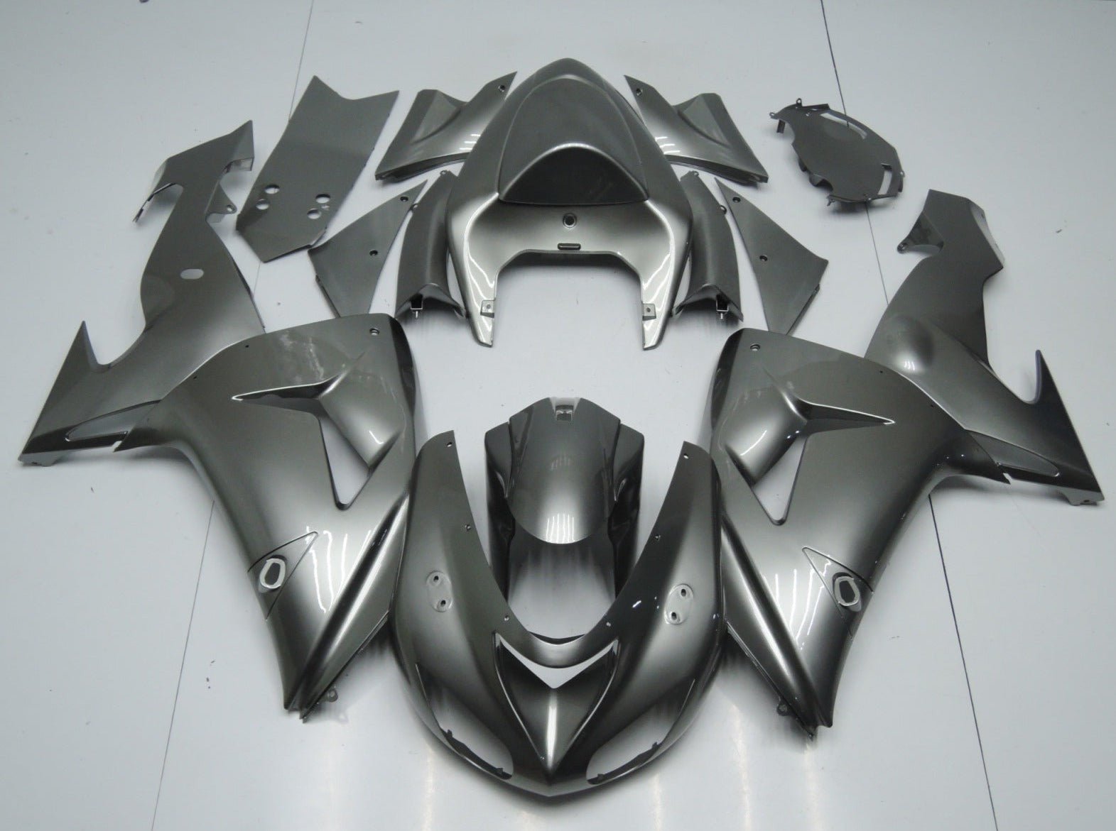 Fairing Kit For A Kawasaki ZX10R (2006-2007) Gray