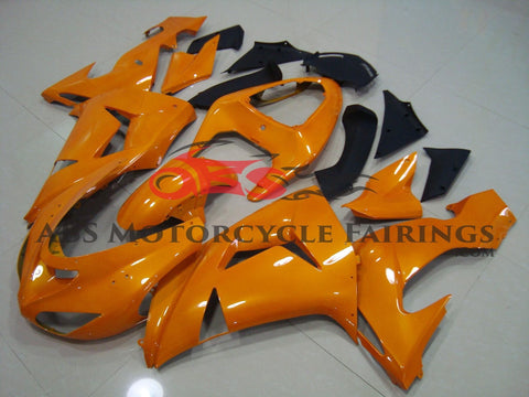 Kawasaki ZX10R (2006-2007) Orange Fairings