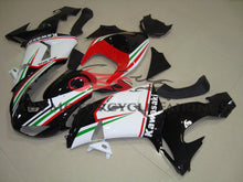 Kawasaki ZX10R (2006-2007) Black, White, Red & Green Fairings