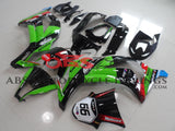Green and Black Motocard Elf Fairing Kit for a 2008, 2009 & 2010 Kawasaki Ninja ZX-10R motorcycle