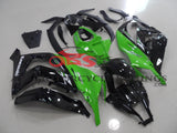 Kawasaki Ninja ZX10R (2011-2015) Black & Green Fairings