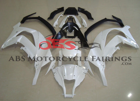 Kawasaki Ninja ZX10R (2011-2015) White Fairings