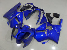 Blue and Gold Fairing Kit for a 2000 & 2001 Kawasaki Ninja ZX-12R motorcycle