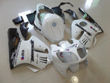 White and Black Monster Energy Fairing Kit for a 2002, 2003, 2004, 2005 & 2006 Kawasaki Ninja ZX-12R motorcycle