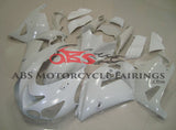 Kawasaki Ninja ZX14R (2006-2011) White Unpainted Fairings