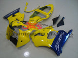 Kawasaki ZX6R 636 (2000-2002) Yellow & Blue Fairings