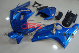 Kawasaki ZX6R 636 (2003-2004) Blue Fairings