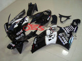 Kawasaki ZX6R 636 (2003-2004) Black & White West Fairings