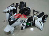 Monster White & Black 2003-2004 Kawasaki ZX-6R 636