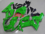 Kawasaki ZX6R 636 (2005-2006) Green Fairings