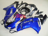 Kawasaki Ninja ZX6R 636 (2007-2008) Blue & Black Fairings