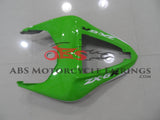 Green, Black and White Fairing Kit for a 2007 & 2008 Kawasaki Ninja ZX-6R 636 motorcycle