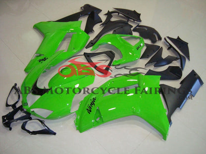 Kawasaki Ninja ZX6R 636 (2007-2008) Green Fairings