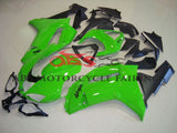 Kawasaki Ninja ZX6R 636 (2007-2008) Green Fairings