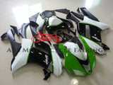 Kawasaki Ninja ZX6R 636 (2007-2008) Green, White & Black Fairings