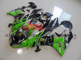Kawasaki Ninja ZX6R 636 (2009-2012) Green & Black Monster Energy Fairings