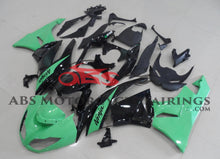 Kawasaki Ninja ZX6R 636 (2009-2012) Light Green & Black Fairings
