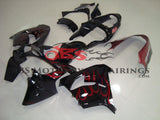 Fairing Kit for a Kawasaki ZX-9R (1998-1999) Candy Apple Red Flames & Black