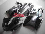Black and Gray fairing kit for a 1990, 1991 & 1992 Kawasaki ZX-11 / ZZR1100 D Model motorcycle. This is a compression molded fairing kit which will require modifications for proper fitment.