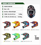 Zebra Dirt Bike Motorcycle Helmet - KingsMotorcycleFairings.com