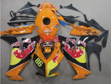 Orange Red Bull Fairing Kit for a 2012, 2013, 2014, 2015 & 2016 Honda CBR1000RR motorcycle