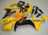 Yellow & Black Fairing Kit for a 2004, 2005 & 2006 Yamaha YZF-R1 motorcycle