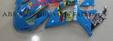 Light Blue Rizla Race Fairing Kit for a 2006 & 2007 Suzuki GSX-R600 motorcycle