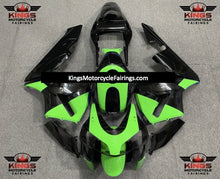 Honda CBR600RR (2003-2004) Green & Black Unique Fairings