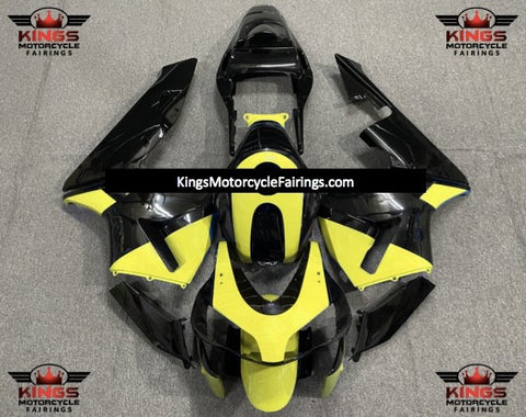 Honda CBR600RR (2003-2004) Yellow & Black Unique Fairings