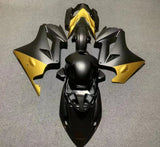 Kawasaki Ninja 250R (2008-2013) Matte Black & Gold Fairings